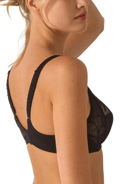 Ginger Full Cup Underwired Bra (07207) Black